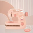 thumbnail image 2 of Milaget Machine à Coudre Électrique Machine à Réparer Mini Meubles Jouet pour Enfants Rose, 2 of 8