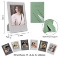 thumbnail image 5 of Trianu 8 Pieces Mini Photo Picture Frame Compatible with Fujifilm Instax Mini 12 11 9 8 70 7s 90 26 Instant Camera Film, 2 x 3 inch, Black+Grey, 5 of 7