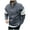 Dark Gray, variant on Men's Colorblock Quarter Zip Pullover Long Sleeve Stand-up Collar Sweatshirts Fleece Lined Golf Pullover thermal Gym Workout Tops White