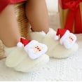 thumbnail image 2 of Cartoon Shoes for Babies Warm Soft Sole First Booties Winter Boots,Color:White,4, 2 of 8