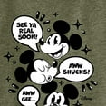 thumbnail image 3 of Disney - Mickey Mouse - Conversation Bubbles - Juniors High Neck Tank Top, 3 of 5