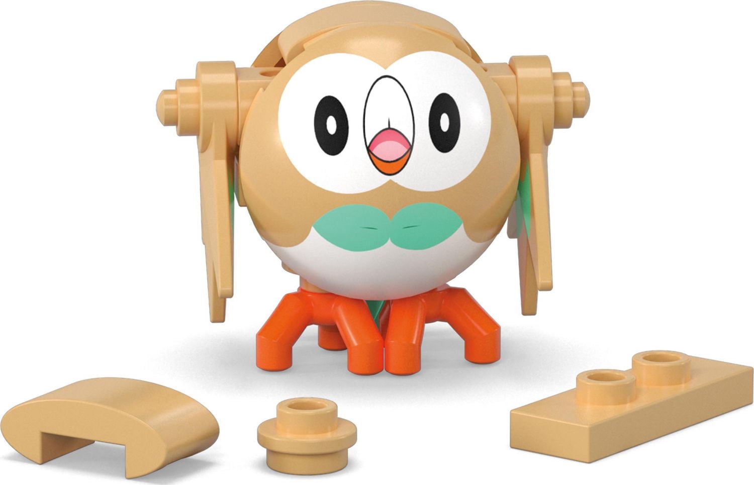 MEGA Pokmon Rowlet Building Toy Kit, Poseable Action Figure (24 Pieces)  for Kids - Walmart.ca
