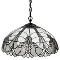 thumbnail image 2 of Tiffany Style 2 Light Vintage Pendant Lamp - 18" Wide, 2 of 5