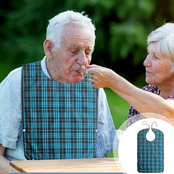 JLFNYA Adult Bibs, Adult Bibs for Women, Adult Bibs for Men, Bibs for Adults, Adult Bibs Washable, Bibs for Men, Products for Seniors, Home Care Products for Elderly, Elderly Care Products