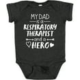 thumbnail image 3 of Inktastic My Dad is a Respiratory Therapist and a Hero Boys or Girls Baby Bodysuit, 3 of 5