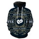 thumbnail image 1 of Sudadera con capucha y cremallera para hombre, estilo europeo y americano, con estampado 3D, estilo hip hop, para adolescentes, estilo Harajuku, de gran tamaño y divertido., 1 of 6