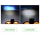 thumbnail image 1 of Bombillas LED para faros delanteros H4, universales, CC 12 V, 18 W, LED COB, lámpara para faros delanteros de motocicleta, 1 of 9