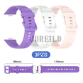 thumbnail image 2 of 3pzs Correa Silicón Premium Para Huawei Watch Fit 3/4/4pro Xtellar multicolor, 2 of 3