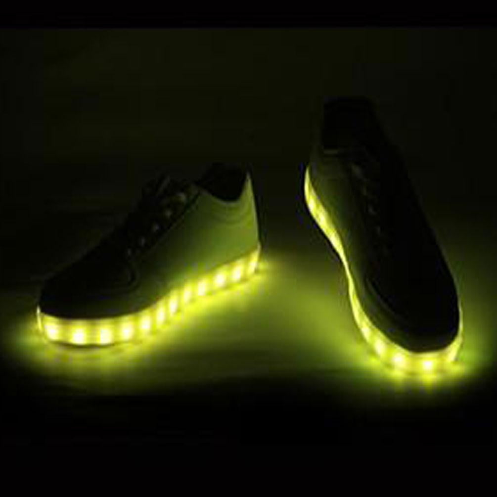 LED Light Up Shoes Multi Colored 