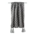 thumbnail image 2 of Gray Diamond Lattice Throw, 2 of 3