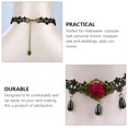 thumbnail image 3 of Collar de Halloween Rose Choker Choker Cuello Cuello Cristal Beads Colgante Cuello Cadena, 3 of 6