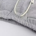 thumbnail image 5 of SJLDQY Girls Lined Pants Casual Elastic Waist Drawstring Joggers for Girls Solid Color Baggy Sweatpants with Pockets, 5 of 8