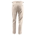 thumbnail image 5 of HBDesign Mens Herringbone Cotton Blend Dress Pants Slim Fit Cuffed Fall Winter Trousers, 5 of 7