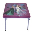thumbnail image 2 of Disney Frozen Kids 3-Piece Activity Table and Chair Set, Purple, 2 of 9