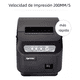 thumbnail image 3 of Impresora Térmica De Tickets 80 Mm Negra, 3 of 5