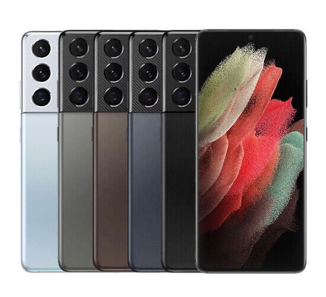 Samsung Galaxy S21 Ultra 5G 128GB SM-G998U, Fully Unlocked, Retail