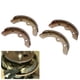 thumbnail image 5 of Juego de zapatas de freno, juego de zapatas de freno de 4 piezas Kit de zapatas de freno Reemplazo de zapatas de freno Fiel a su promesa, 5 of 9