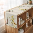 thumbnail image 6 of Table Runners 70 Inches Long Dress Scarves, Eucalyptus Leaves Farmhouse Coffee/Dining/Kitchen Table Decor, Holiday Table Runner, Farmhouse Retro Botanical Flowers Herbs 13x70 Inch, 6 of 9