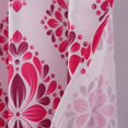 thumbnail image 4 of Cedar Floral Seashells Starfish Flowers Shower Curtains with Hooks Barcelona, 4 of 5