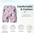 thumbnail image 5 of Balery Cartoon Poodle Dog Mens Swim Trunks Swim Shorts for Men Quick Dry Inseam Beach Shorts with Compression Liner Pocket-Small, 5 of 9