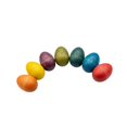 thumbnail image 1 of 7 huevos de Pascua de madera falsos, decoración decorativa de primavera para Pascua, decoración del hogar, cestas de relleno, centro de mesa., 1 of 6