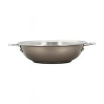 13 in. Hotstone Taupe Cucina Braiser Pan with Lid - Induction Bottom