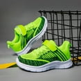 thumbnail image 3 of Xudanell Boys Running Shoes Soft Sole Non Slip Low Heel Boys Basketball Shoes Indoor Outdoor Green, 3 of 8