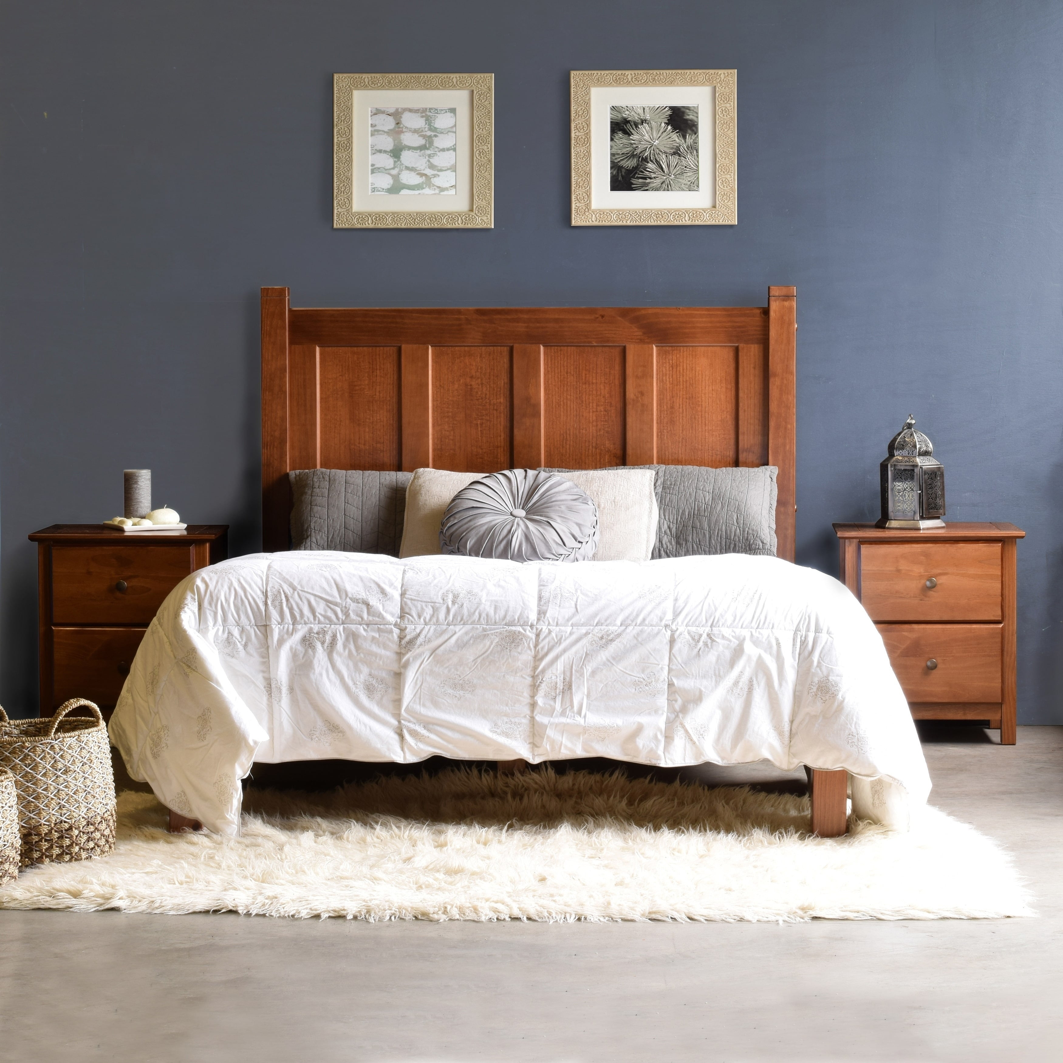 Grain Wood Furniture Shaker Platform Bed