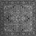thumbnail image 1 of Ahgly Company Indoor Square Oriental Gray Traditional Area Rugs, 5' Square, 1 of 4