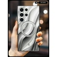 thumbnail image 6 of i-Blason Radiance for Samsung Galaxy S24 Ultra Case, [S Pen & Wireless Charging Compatible] Slim Protective Metallic Glossy Shockproof Anti-Scratch Case [Military-Grade Protection] (Silver), 6 of 8