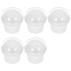 thumbnail image 1 of Popcorn Holder Plastic Popcorn Containers Reusable Home Diy Cinema Retail Stores Food Grade Buckets With Lids 5Set, 1 of 5