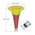 thumbnail image 2 of Unique Bargains 3 Pack 9mm Largeur en Acier Inoxydable Embout de Calfeutrage Articulé Raccord Applicateur, 2 of 6