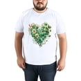 thumbnail image 4 of Summer Short Sleeve Tops Crew Neck Shirts for Men HeartPlus Size Tee Shirts XS-5XL, 4 of 5