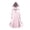 05#Pink, variant on Women Deluxe Witch Dress Costume, Vintage Embroidered Renaissance Gothic Hooded Vampire Gown Dress Cosplay