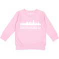 thumbnail image 2 of Inktastic San Francisco California Skyline Ca Cities Toddler Sweatshirt, 2 of 4