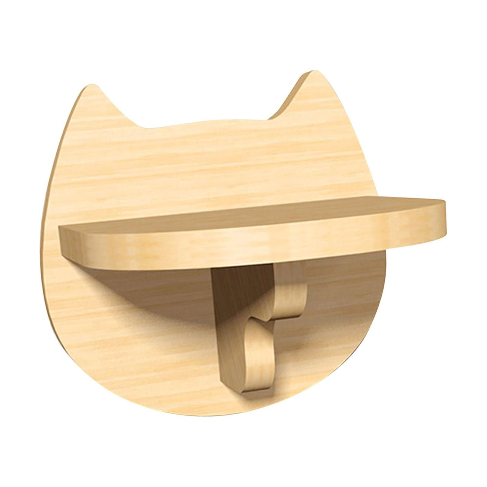 Bvdfgk Cat Climbing Shelf Cat Furniture Wall Mounted Wooden Perches Cat Shelves Durable