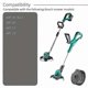 thumbnail image 3 of 4Pcs F016800351 Mower Spool Set Compatible For BOSCH ART 30-36 LI / ART 30 / ART 27 / ART 24 Grass Trimmer Spool, 3 of 5