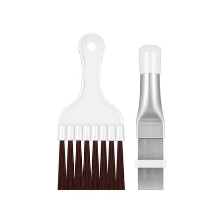 

Famure Air Conditioner Condenser Fin Comb - Stainless Steel AC Fin Cleaning Brush - Refrigerator Coil Cleaner Repair Tool for Evaporator Radiator