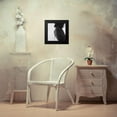 thumbnail image 4 of Atelier B Art Studio 12x12 Black Modern Framed Museum Art Print Titled - Classic Woman with Jewelry, 4 of 5