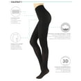thumbnail image 2 of Calzitaly Cotton Tights for Women | Soft & Warm Winter Pantyhose for Women | 100 Den Black Tights Women | S M L XL | Made in Italy | (S/M, Black), 2 of 4