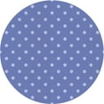 thumbnail image 1 of Ahgly Tapis Rond Lavable en Machine Intérieur Transitionnel Bleu Ciel, 5 Pieds Rond, 1 of 7