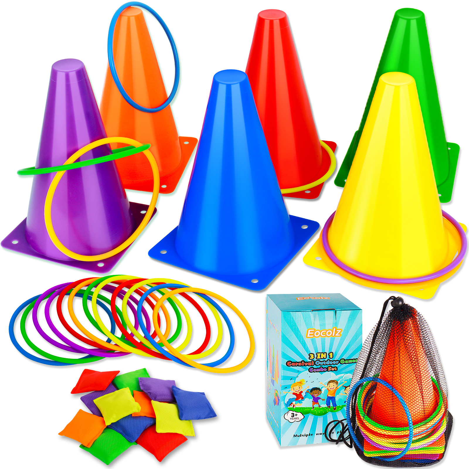 Eocolz 3-in-1 Carnival Games Set photo 1