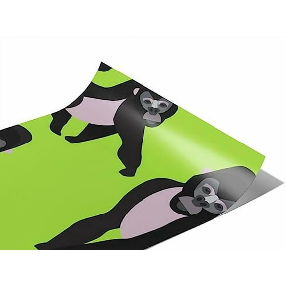 Rwraps Ape Striking Poses -M Vinyl Film Wrap 59in x 14ft Vinyl Vehicle Car Film Sheet Roll