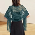 thumbnail image 4 of Women's Shawl Lace Bridal Wrap Evening Dress Cover Up Cheongsam Shawl Wedding Bolero, 4 of 4