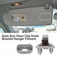 thumbnail image 3 of Reemplazo del Clip del soporte del gancho del parasol del coche para Audi A1 A3 A4 A5 Q3 Q5 (8E0 857 562) A7 B6 B7 B8 S4 S5 gris, 3 of 5