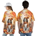 thumbnail image 5 of Happy Thanksgiving English Springer Spaniel Give Thanks Fall Beanie Scarf Welcome All Over Print 3D Baseball Shirt Springers Dog Lover Gifts Softball Sport - 00020, 5 of 6