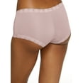 thumbnail image 2 of Women's Maidenform 40760 Classics Microfiber and Lace Boyshort Panty (GLOSS 6), 2 of 2