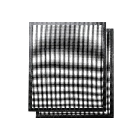

Yubatuo Heat-resistant silicone baking pan mat Hollow gr-id grilling mat BBQ mesh