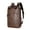Brown, variant on Men's leather business simple Backpack,Light Brown