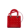 thumbnail image 3 of Pre-Owned Lady Dior Bag Cannage Quilt Patent Medium By Rebag, 3 of 6